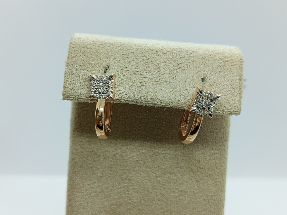 СЕРЬГИ БРИЛЛИАНТ (Au 585)