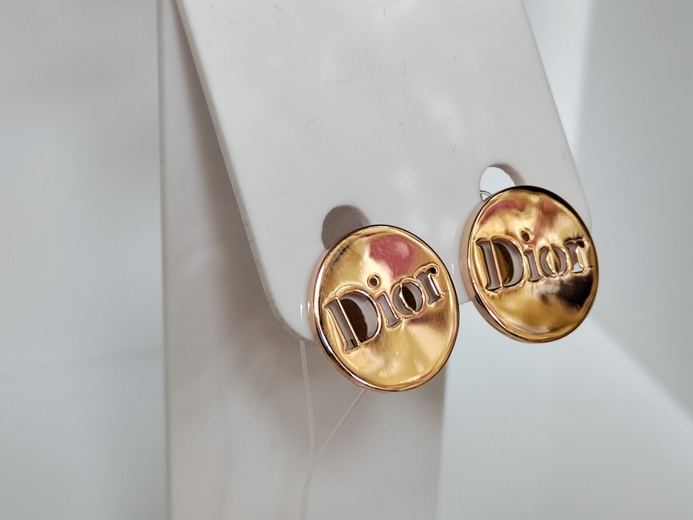 СЕРЬГИ БЕЗ КАМНЯ (Au 585)