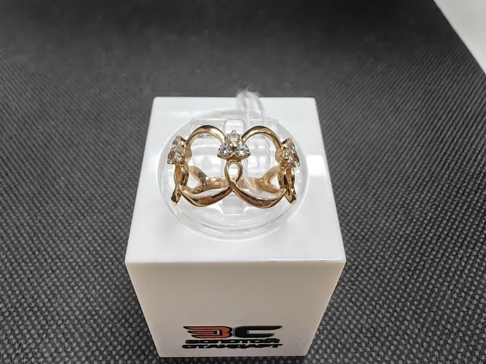 КОЛКМИ585 КОЛЬЦО С КАМНЯМИ (Au 585)