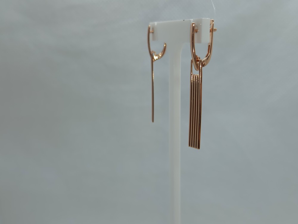 СЕРЬГИ БЕЗ КАМНЯ (Au 585)