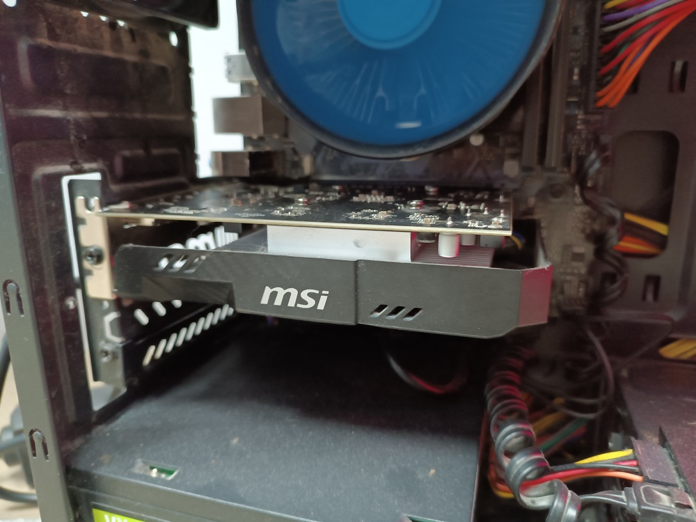 Системный блок Aero Cool; Core i3-9100F, Radeon RX 550, 8 Гб, 120 Гб, 1 Tb