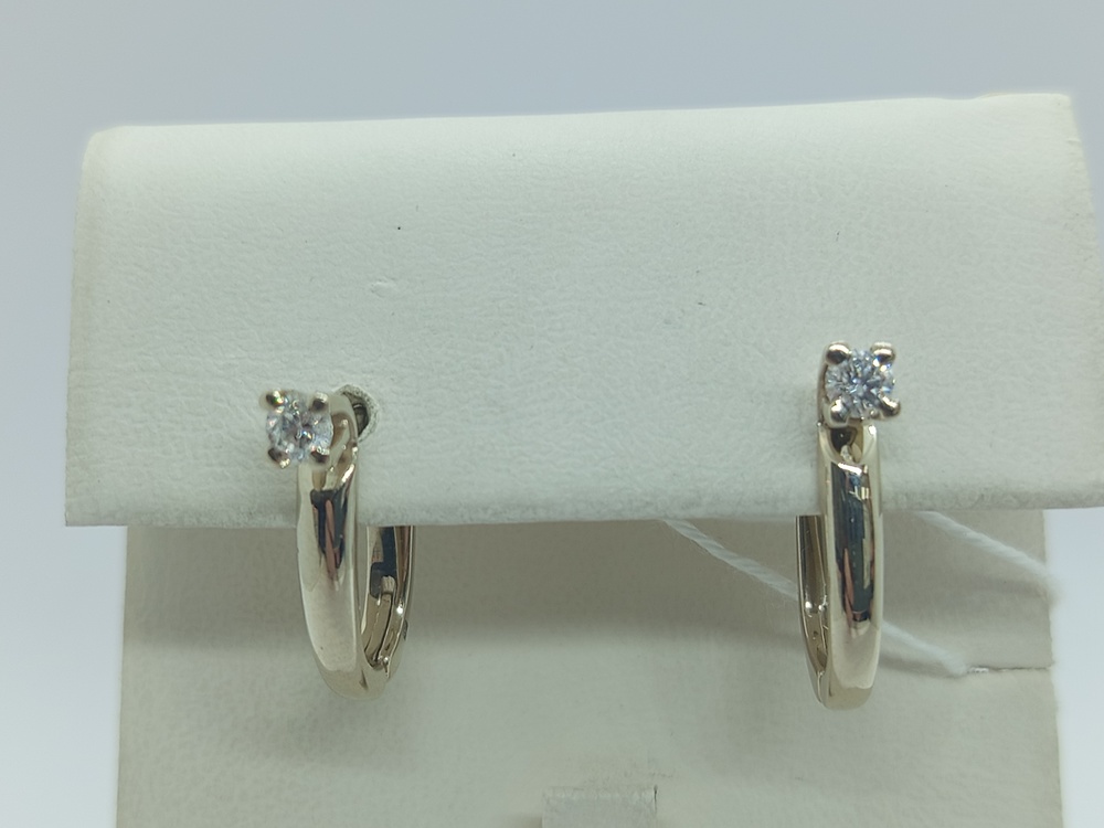 СЕРЬГИ БРИЛЛИАНТ (Au 585)