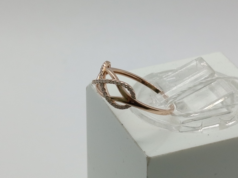 КОЛКМИ585 КОЛЬЦО С КАМНЯМИ (Au 585)