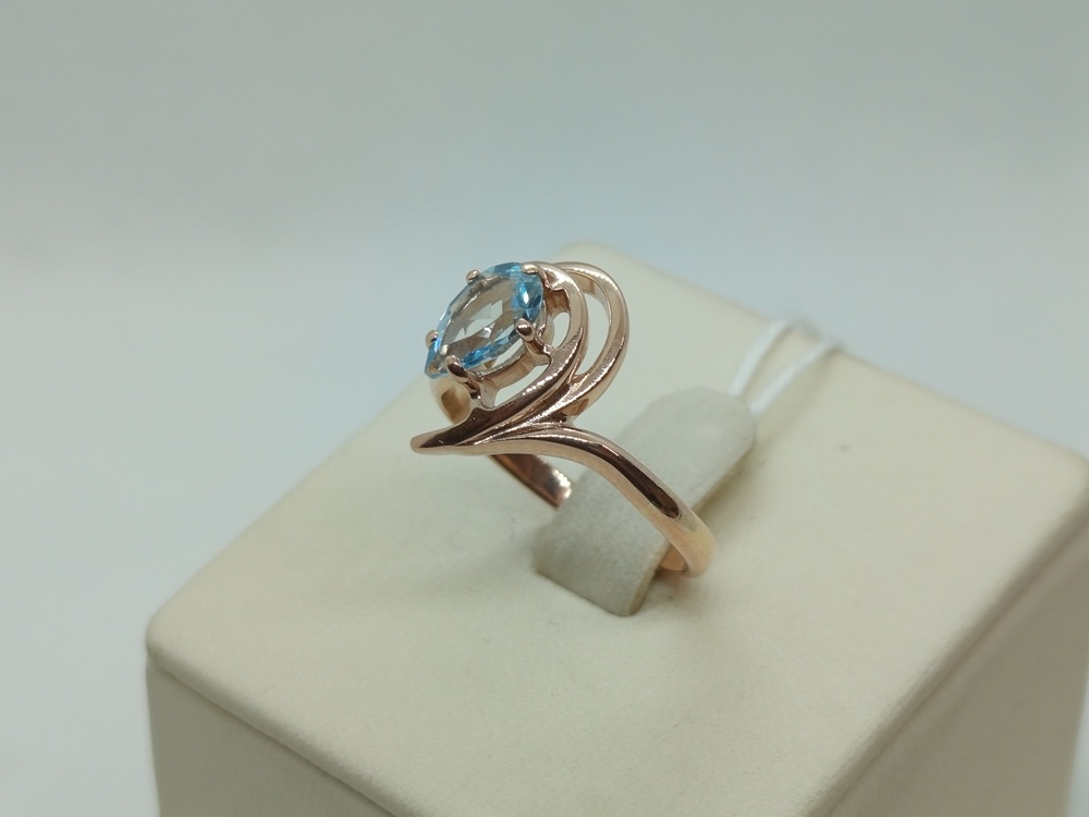 КОЛКМ585 КОЛЬЦО С КАМНЕМ (Au 585)