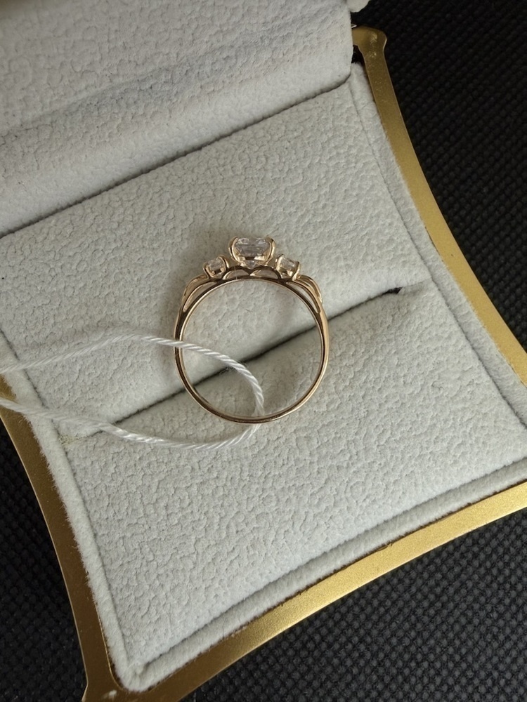 КОЛКМИ585 КОЛЬЦО С КАМНЯМИ (Au 585)