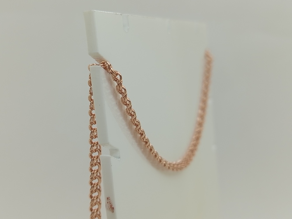 ЦЕПЬ ПУСТОТЕЛАЯ Бисмарк (Au 585)