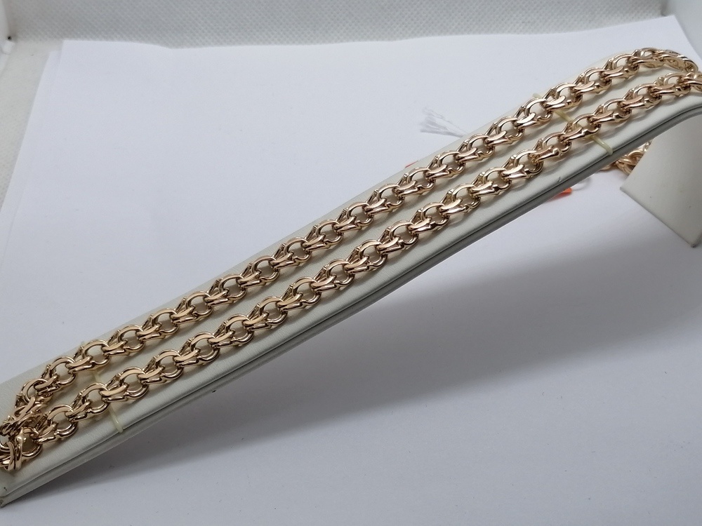 ЦЕПЬ ПОЛНОВЕСНАЯ Бисмарк (Au 585)