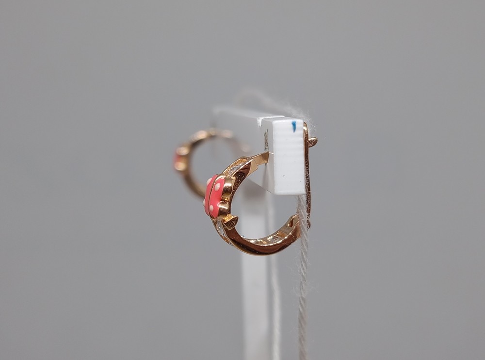 СЕРЬГИ С КАМНЯМИ (Au 585)