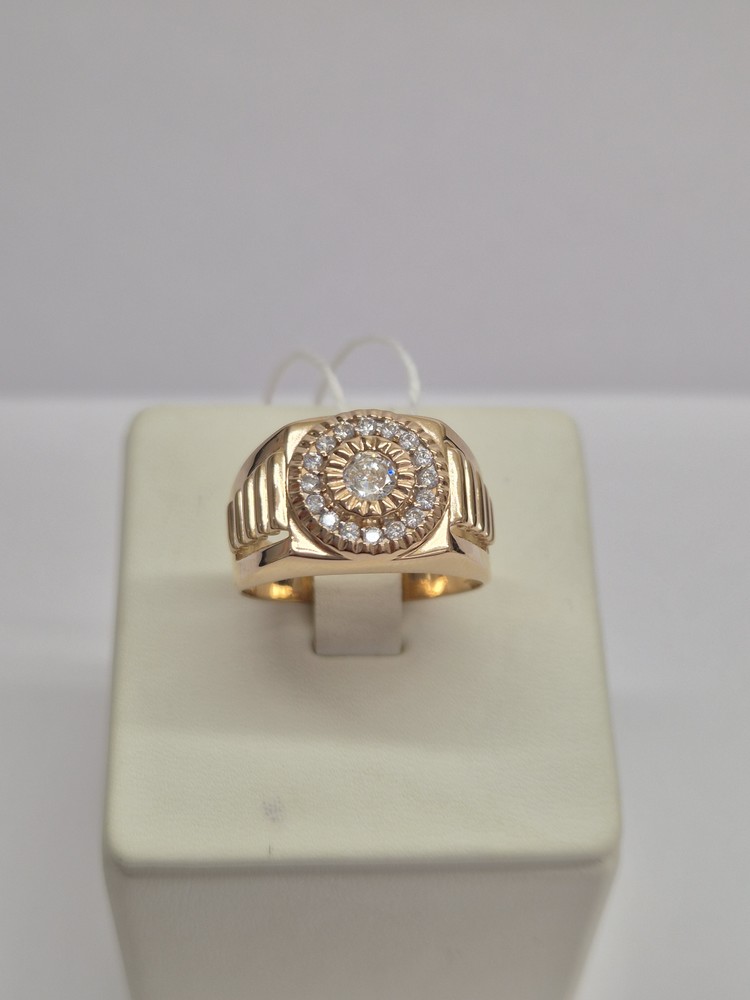 ПЕЧКМИ585 ПЕЧАТКА С КАМНЯМИ (Au 585)