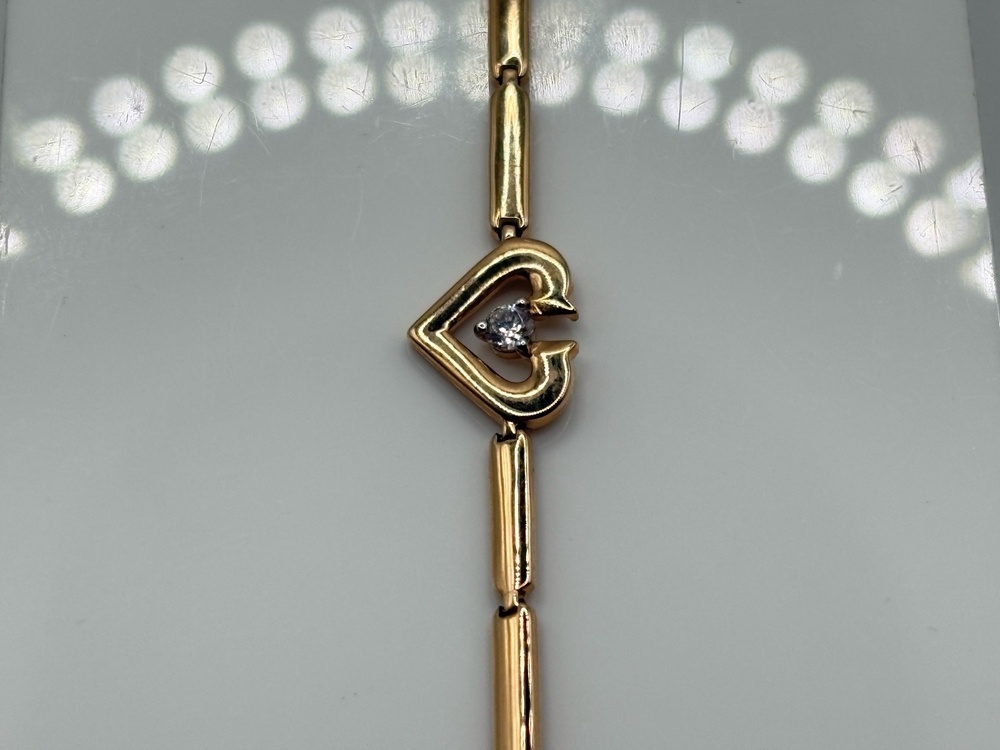 БРАСЛЕТ ФАНТАЗИЯ с камнем (Au 585)