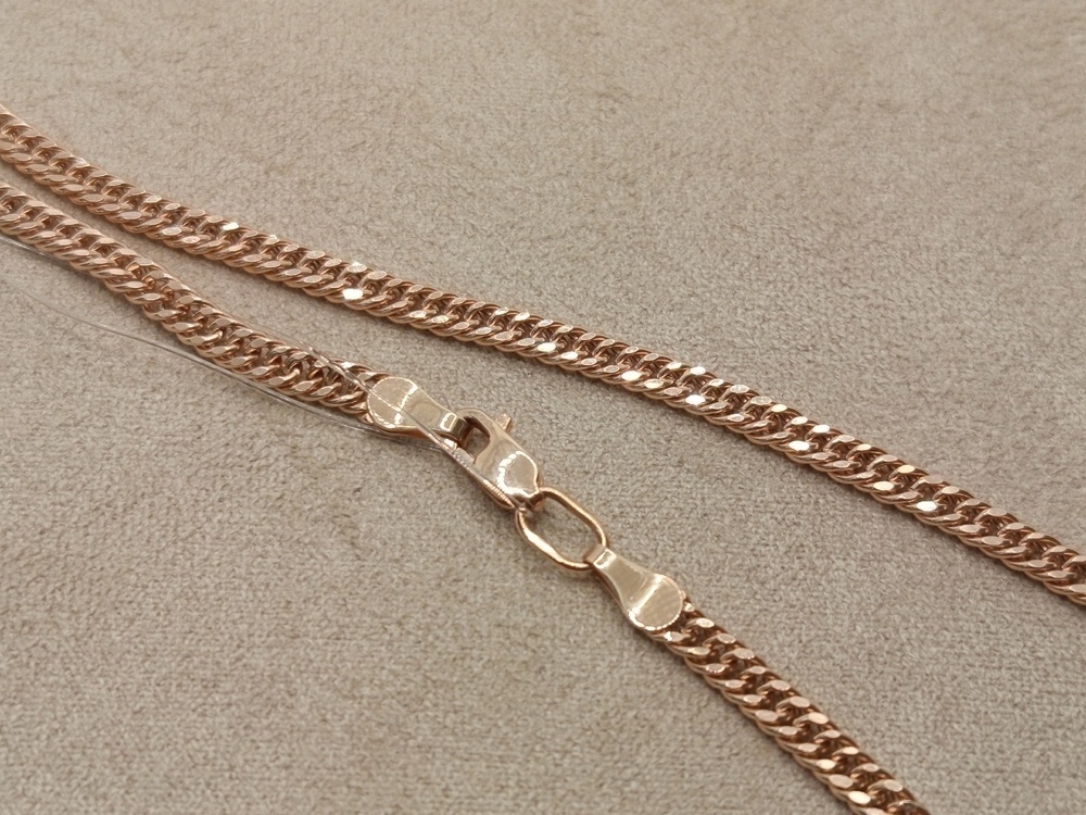 ЦЕПЬ ПУСТОТЕЛАЯ Панцирное (Au 585)