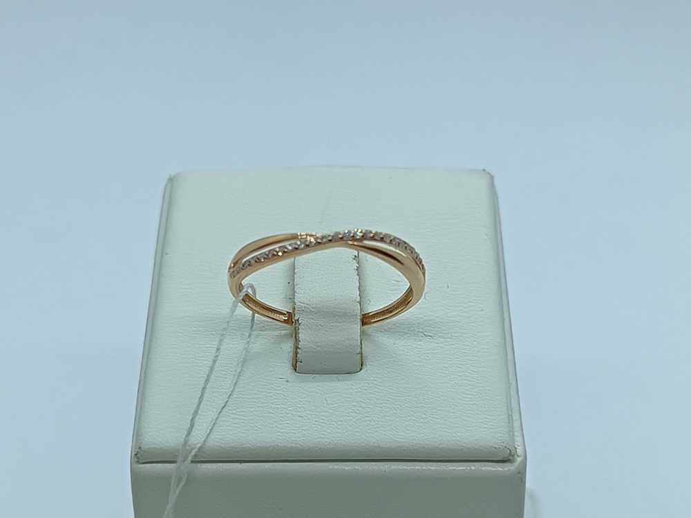 КОЛЬЦО БРИЛЛИАНТ Au 585