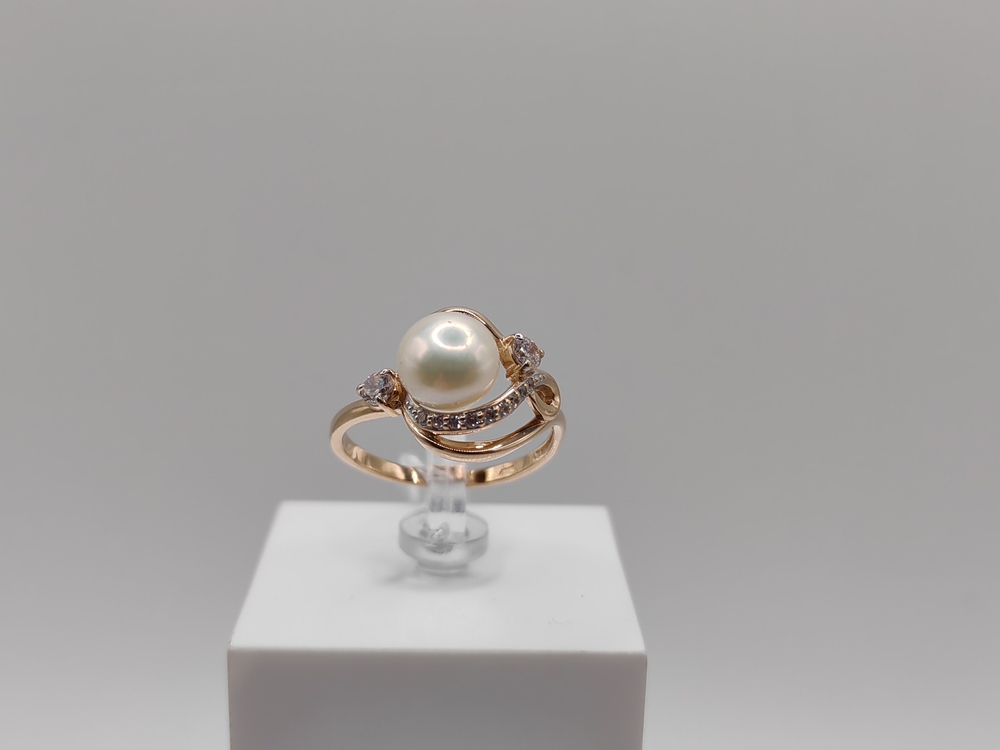 КОЛКМИ585 КОЛЬЦО С КАМНЯМИ (Au 585)