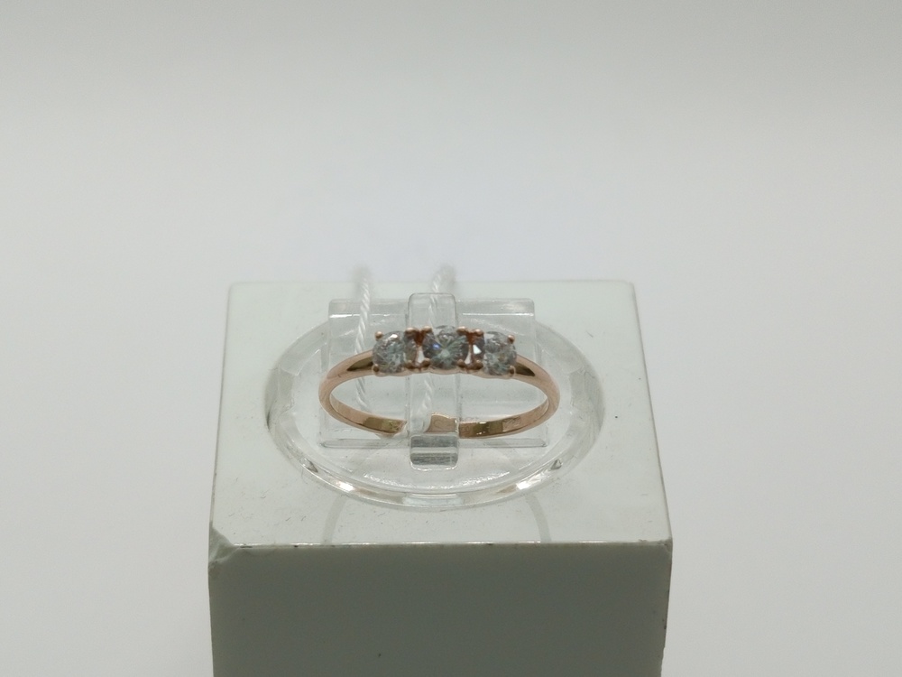 КОЛКМИ585 КОЛЬЦО С КАМНЯМИ (Au 585)