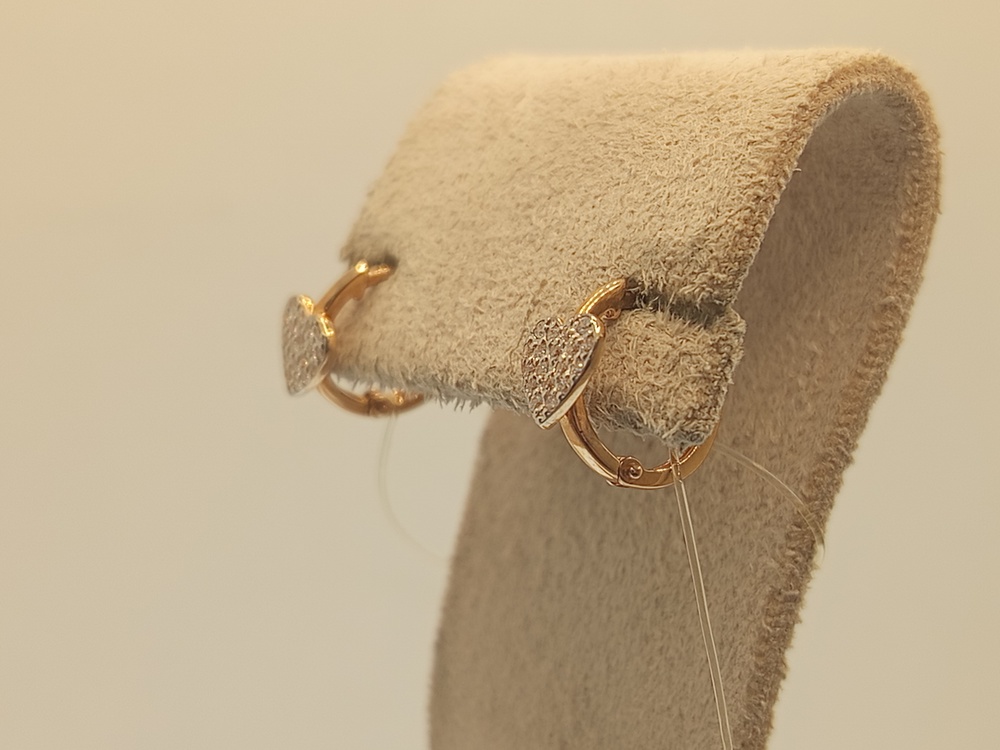 СЕРЬГИ С КАМНЯМИ (Au 585)