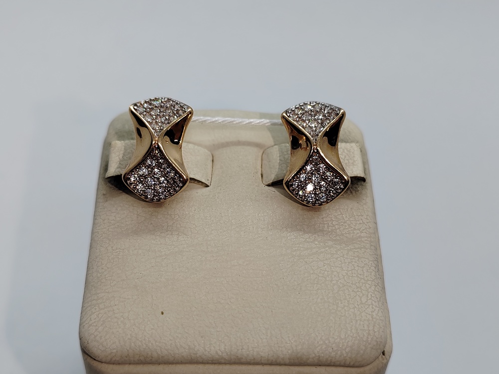 СЕРЬГИ С КАМНЯМИ (Au 585)