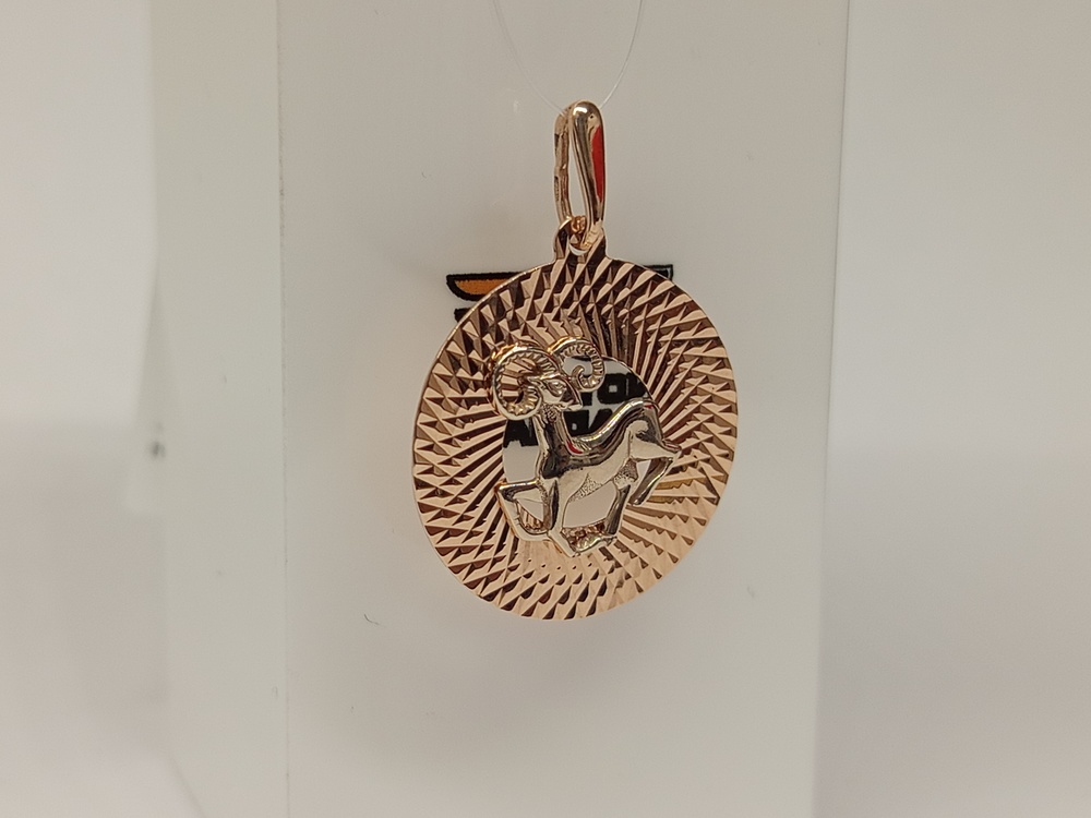 ПОДВЕСКА ЗНАК ЗОДИАКА КОЗЕРОГ (Au 585)