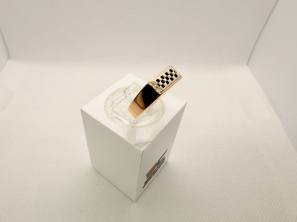 ПЕЧАТКА С КАМНЕМ (Au 585)