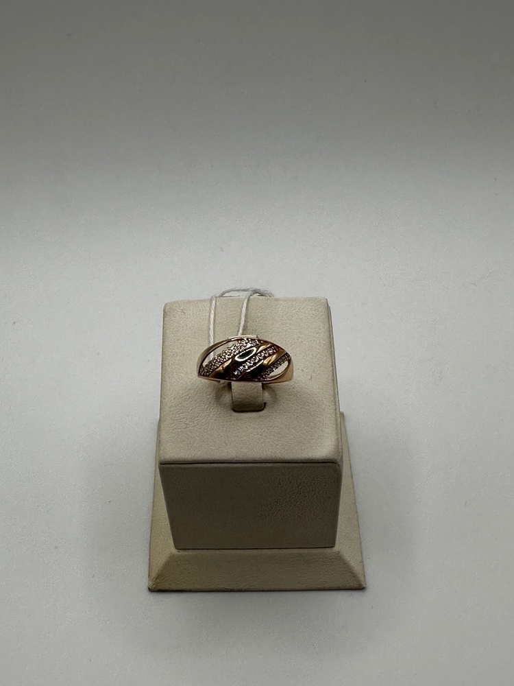 КОЛКМИ585 КОЛЬЦО С КАМНЯМИ (Au 585)