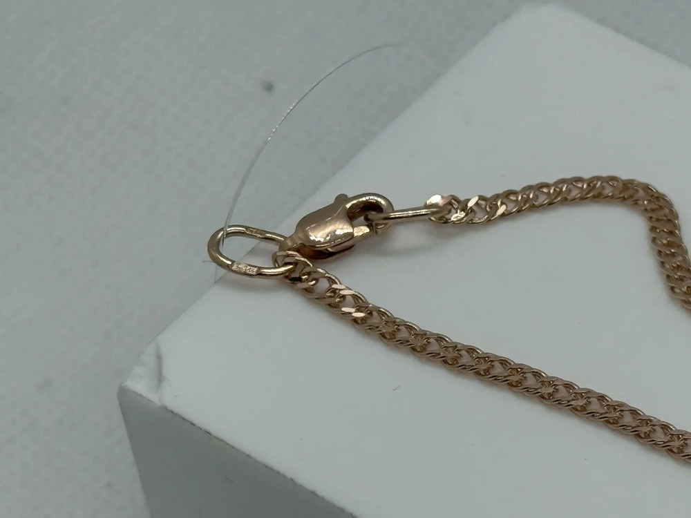 ЦЕПЬ ПОЛНОВЕСНАЯ Ромб двойной (Au 585)