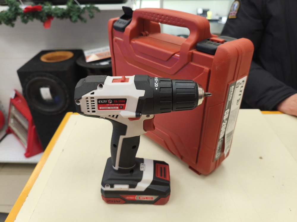Шуруповерт ELTI CD-20GB
