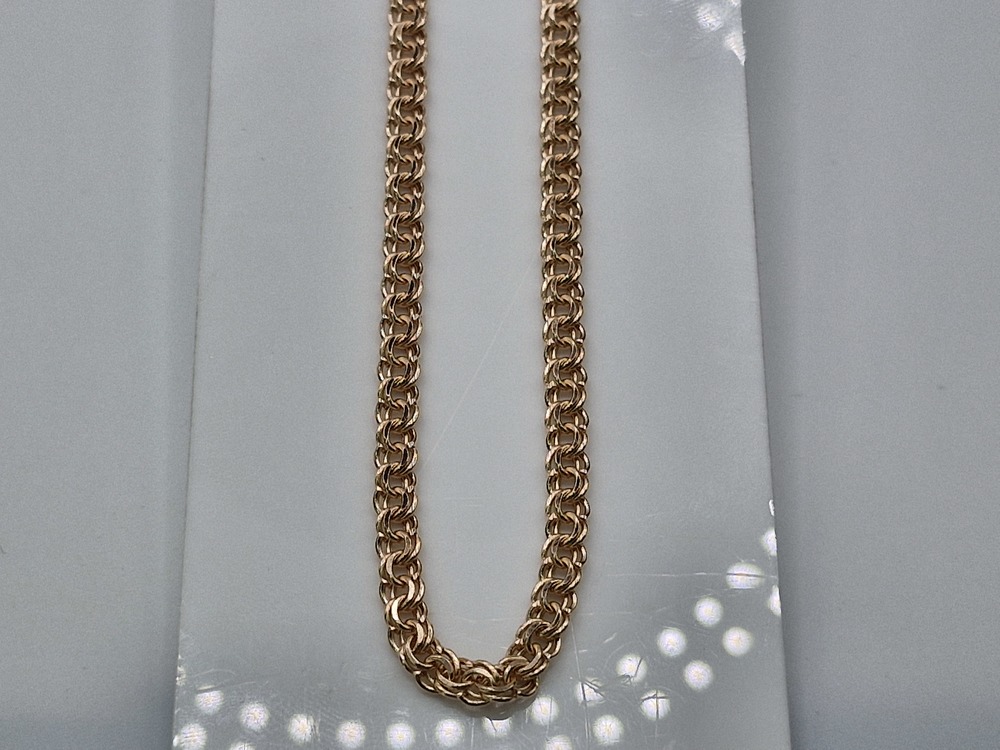 ЦЕПЬ ПУСТОТЕЛАЯ Бисмарк (Au 585)