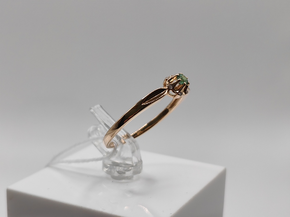 КОЛЬЦО БРИЛЛИАНТ Au 585