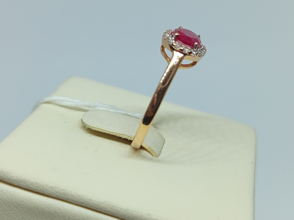 КОЛКМИ585 КОЛЬЦО С КАМНЯМИ (Au 585)