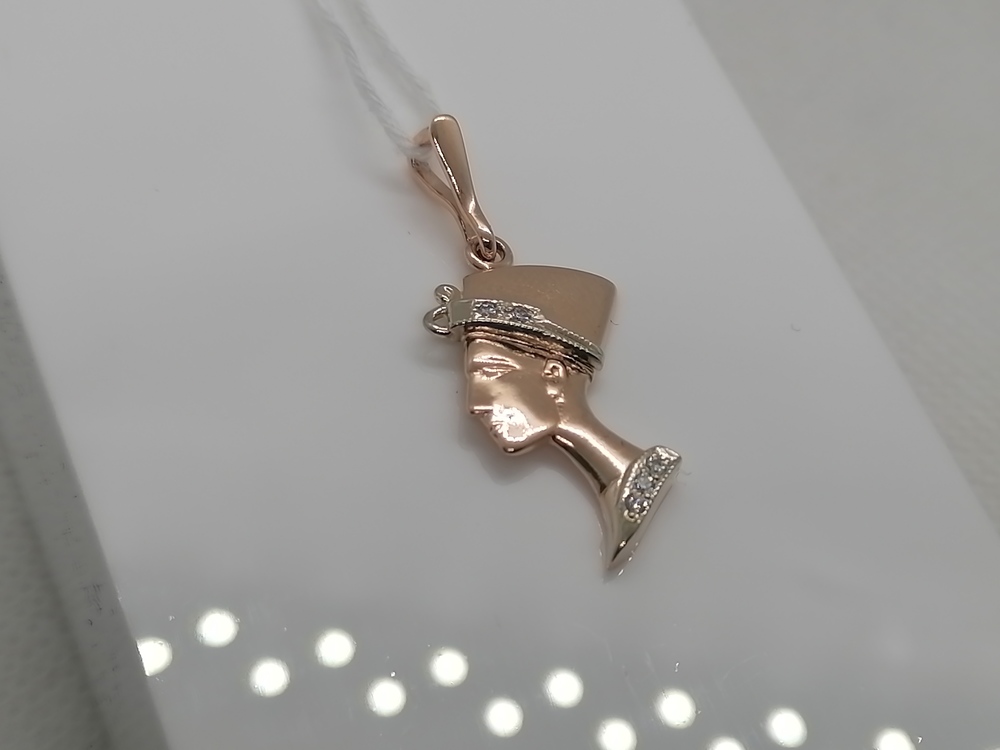 ПОДВЕСКА С КАМНЯМИ (Au 585)