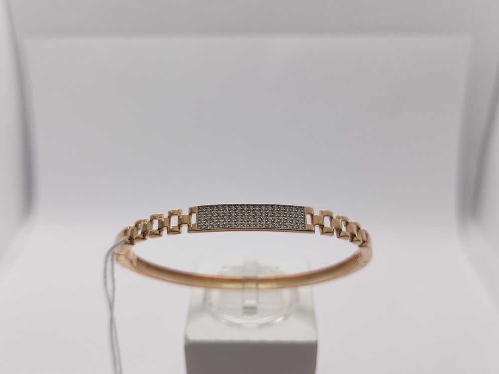 Б585 БРАСЛЕТ С КАМНЯМИ (Au 585)