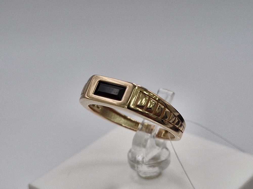 КОЛЬЦО ПЕЧАТКА с камнем (Au 585)