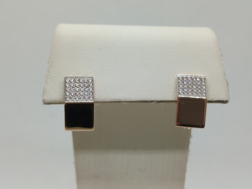 СЕРЬГИ С КАМНЯМИ (Au 585)