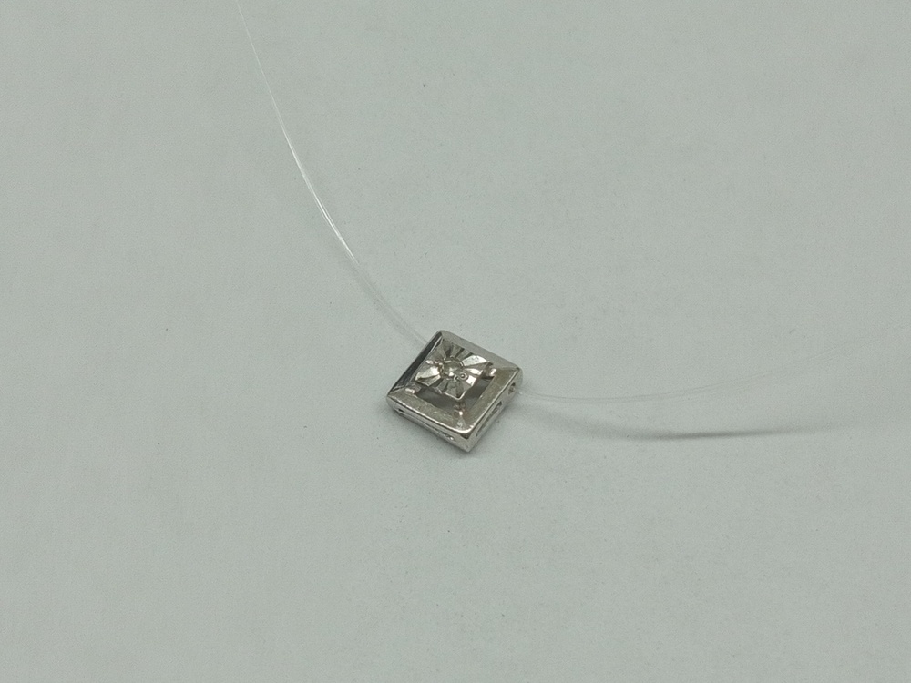 КОЛЬЕ БРИЛЛИАНТ (Ag 925)