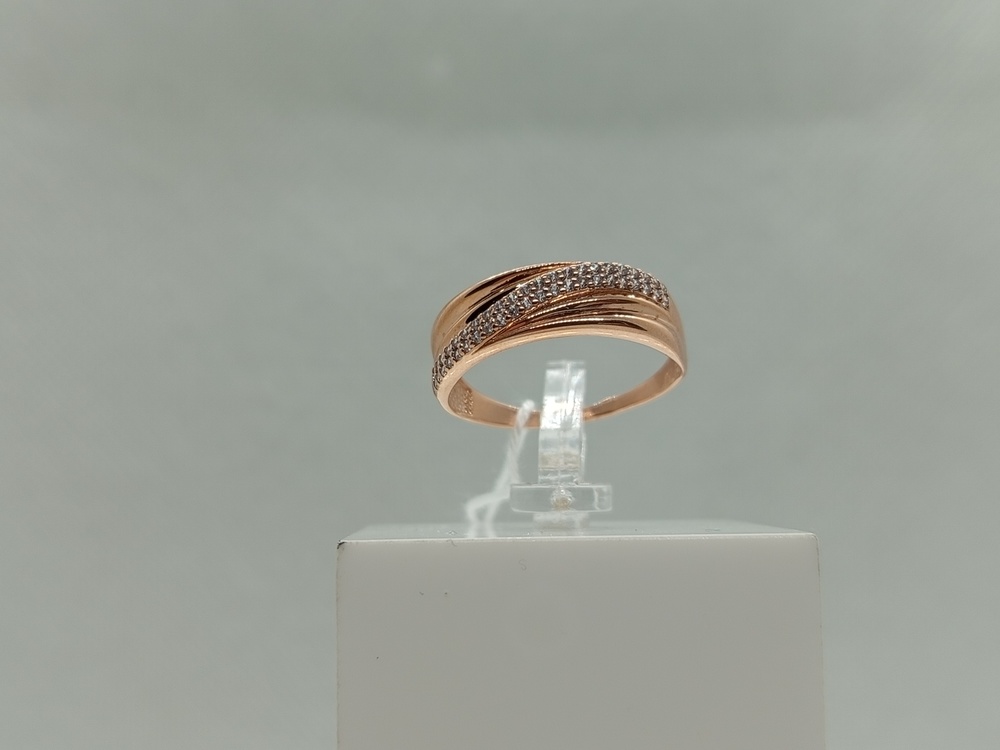 КОЛЬЦО С КАМНЯМИ (Au 375)