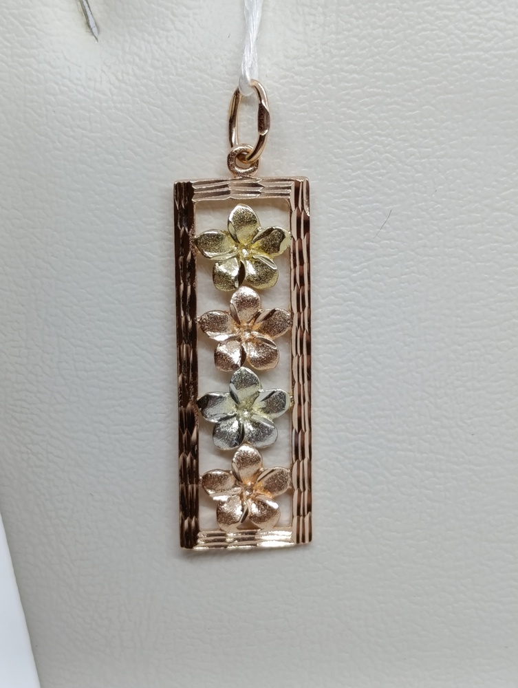 ПОДВЕСКА БЕЗ КАМНЯ Au 585