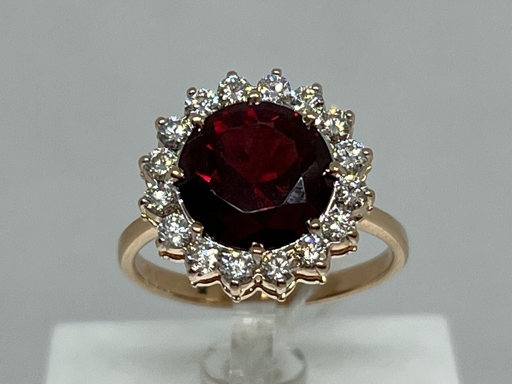 КОЛЬЦО БРИЛЛИАНТ Au 585