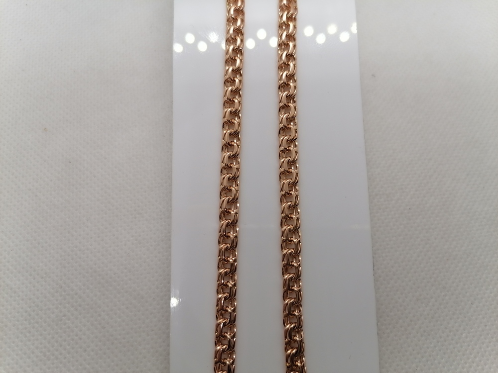 ЦЕПЬ ПОЛНОВЕСНАЯ Бисмарк (Au 585)