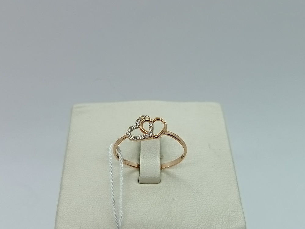 КОЛКМИ585 КОЛЬЦО С КАМНЯМИ (Au 585)