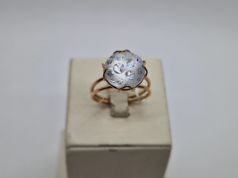 КОЛЬЦО С КАМНЕМ (Au 585)