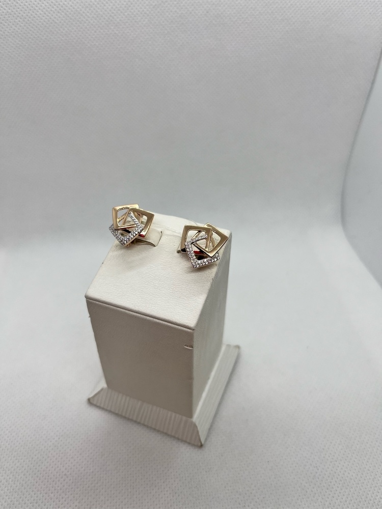 СЕРЬГИ С КАМНЯМИ (Au 585)