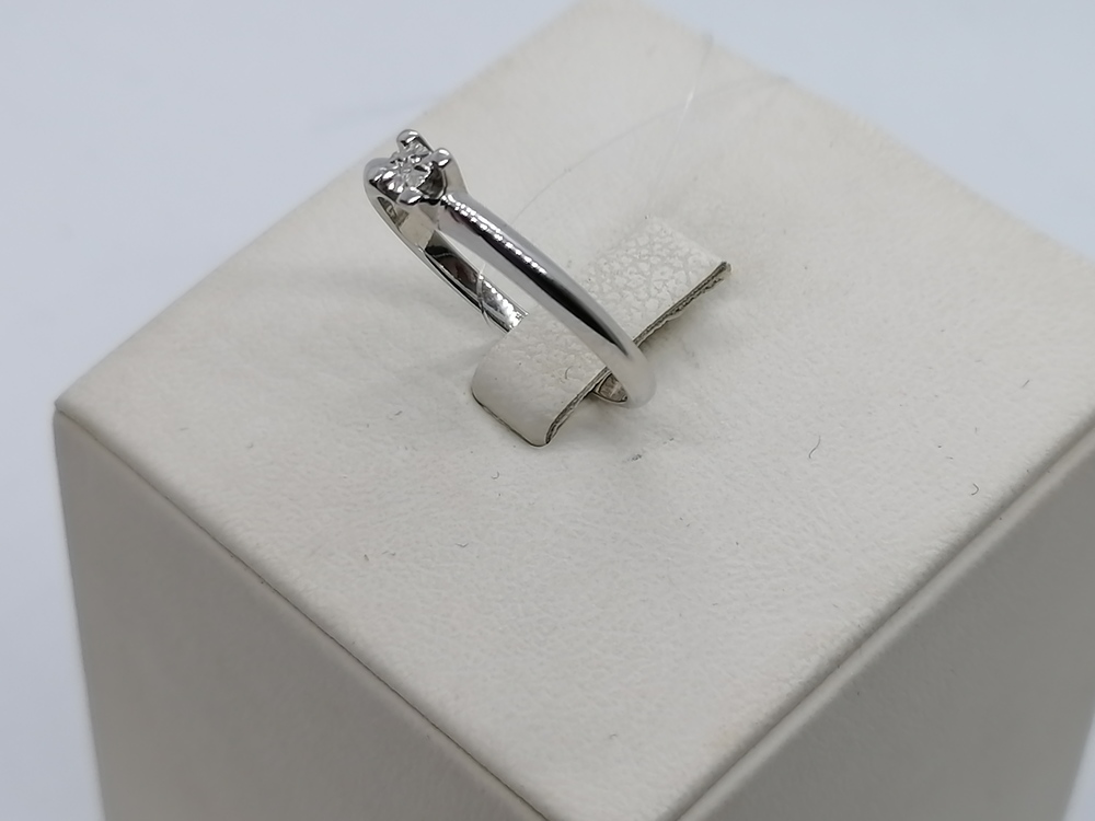 КОЛЬЦО БРИЛЛИАНТ (Ag 925)