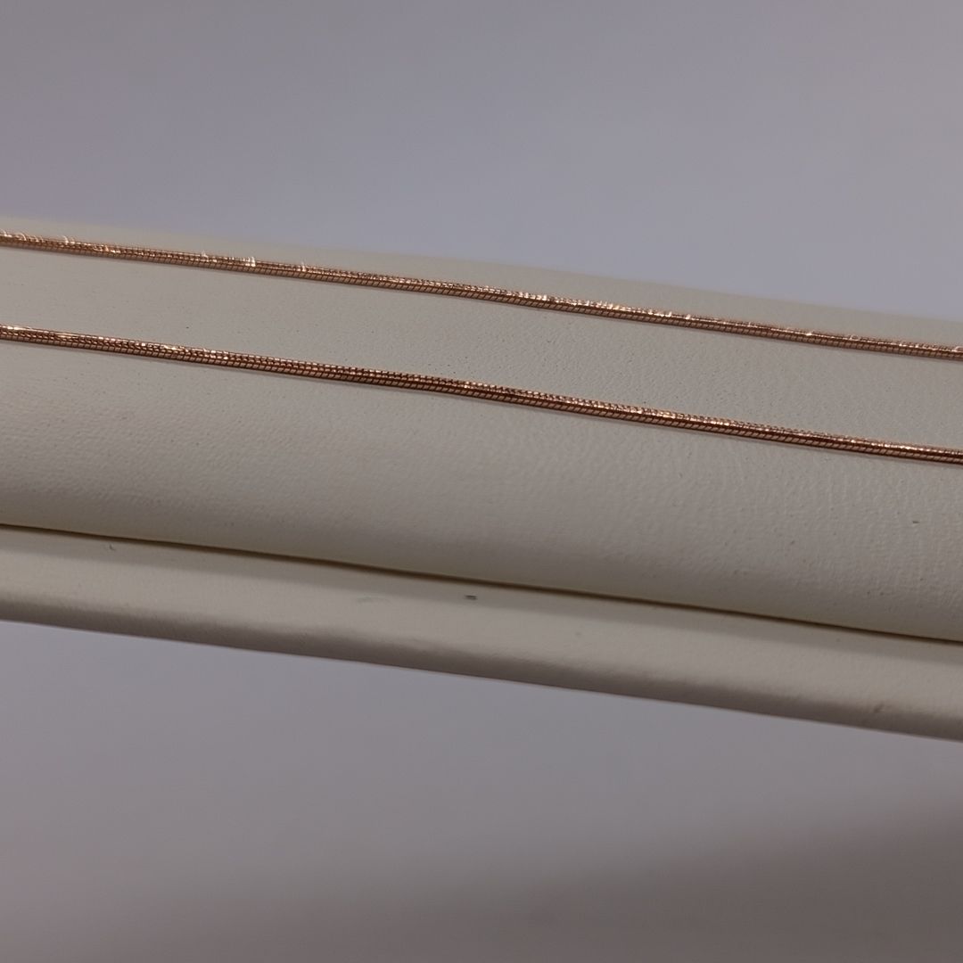 ЦПЖГ585 ЦЕПЬ ПУСТОТЕЛАЯ Жгут(снейк) (Au 585)