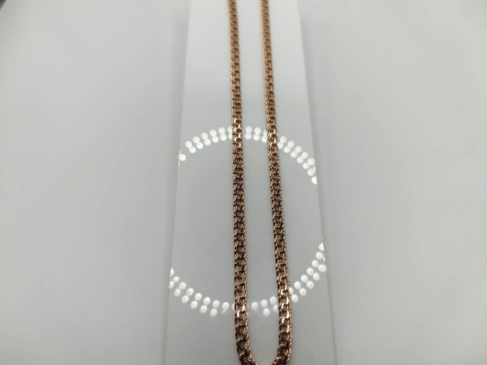 ЦЕПЬ ПУСТОТЕЛАЯ Бисмарк (Au 585)