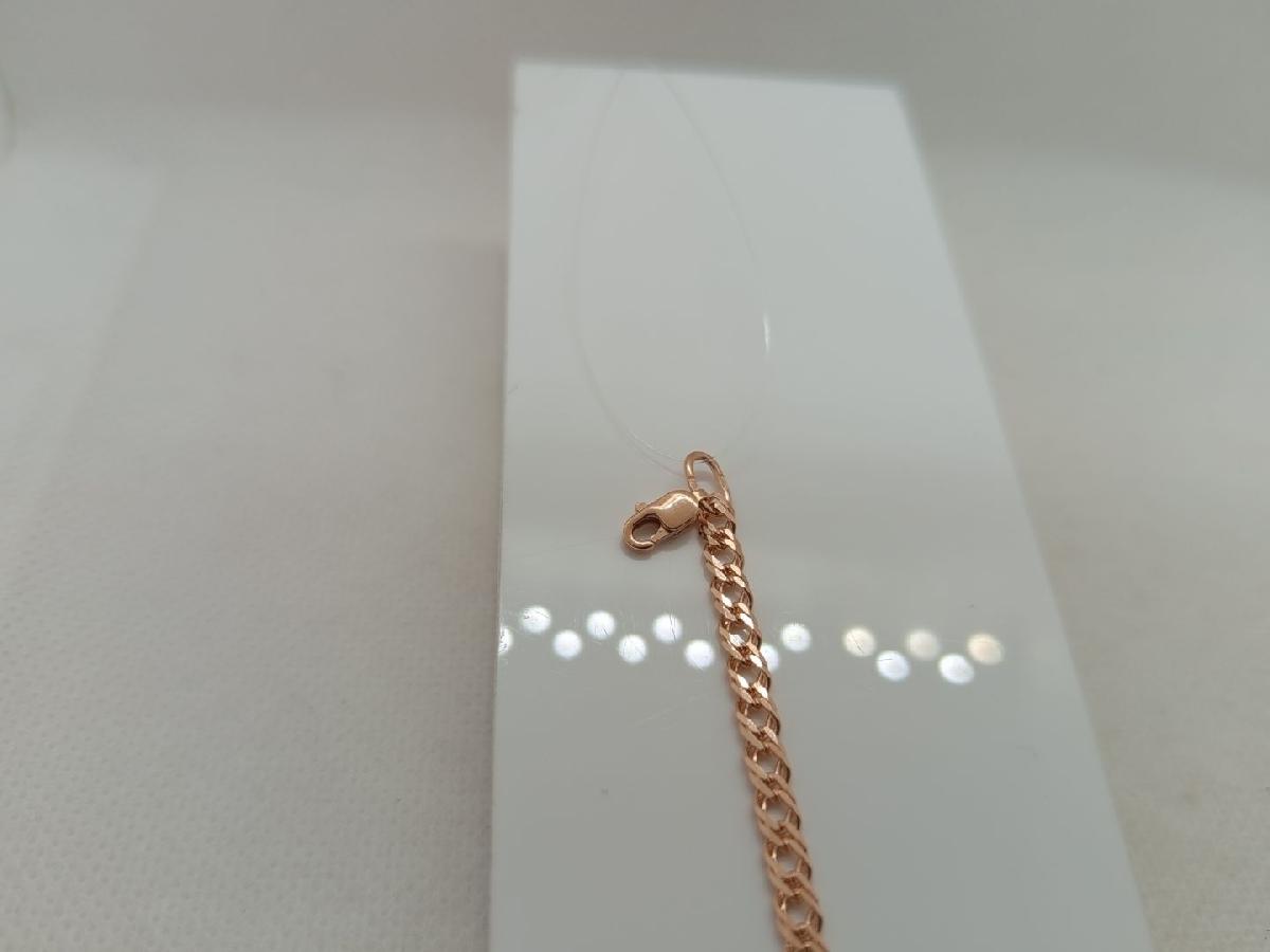 БРАСЛЕТ ПОЛНОВЕСНЫЙ Ромб двойной (Au 585)