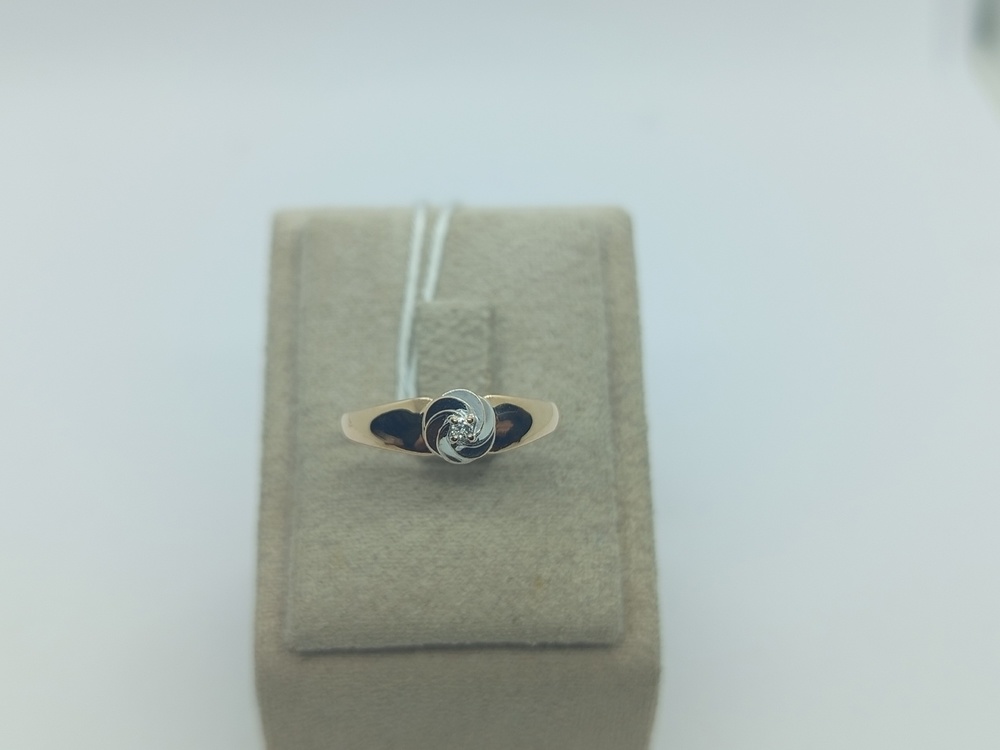 КОЛЬЦО БРИЛЛИАНТ Au 585