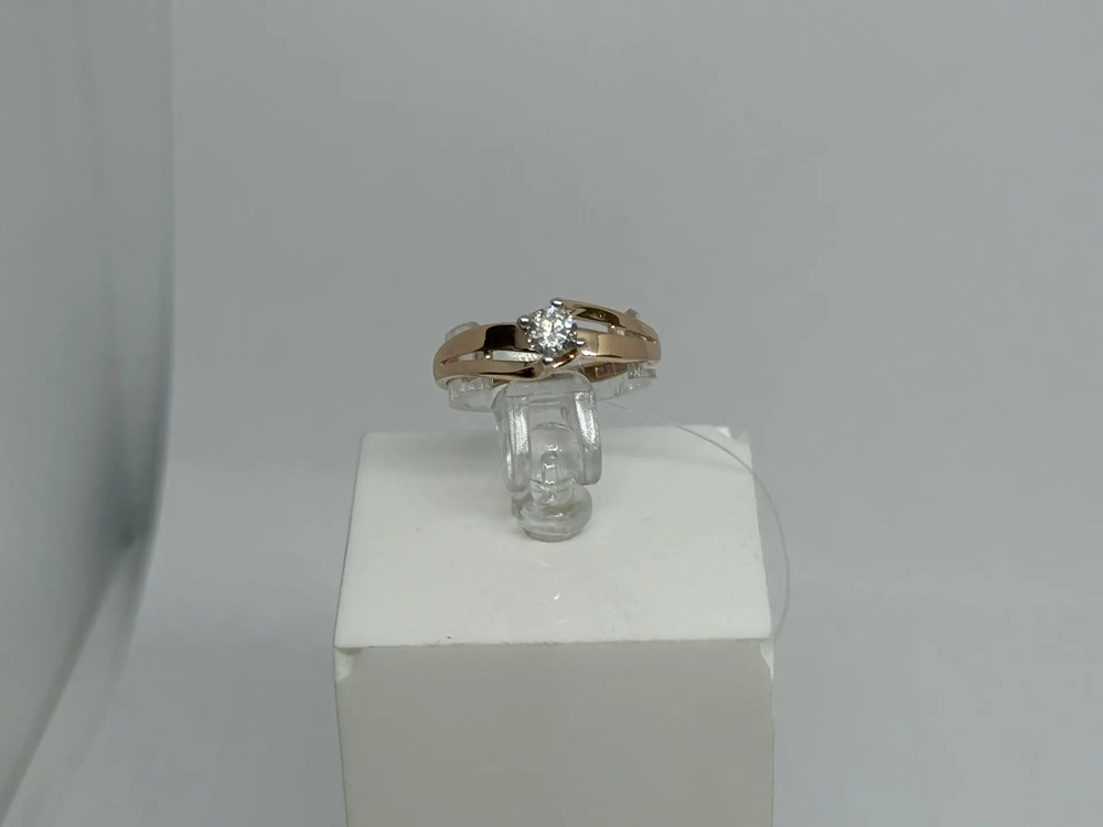 КОЛЬЦО С КАМНЕМ (Au 585)