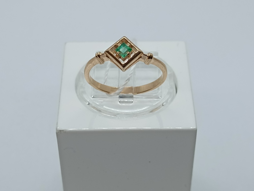 КОЛЬЦО С КАМНЕМ (Au 585)