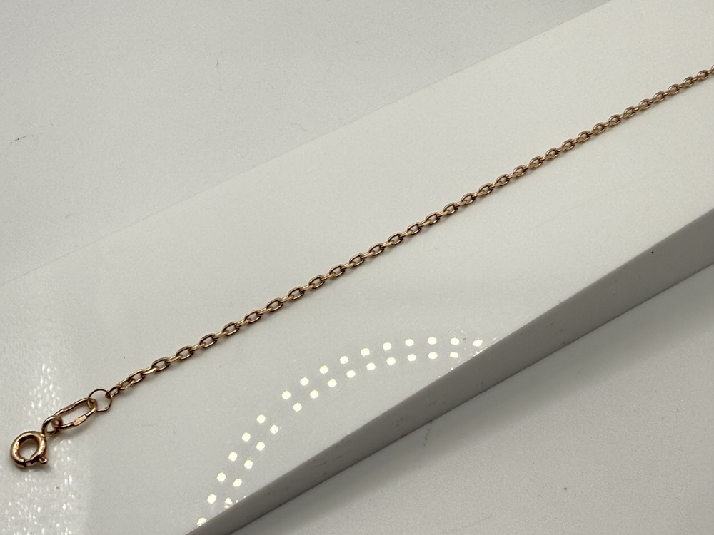 БРАСЛЕТ ПУСТОТЕЛЫЙ Якорное Au 585