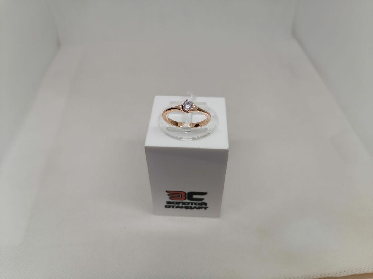 КОЛЬЦО С КАМНЕМ (Au 585)