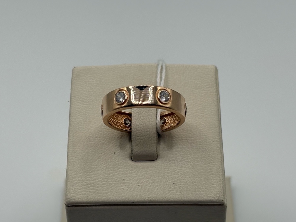 КОЛКМИ585 КОЛЬЦО С КАМНЯМИ (Au 585)
